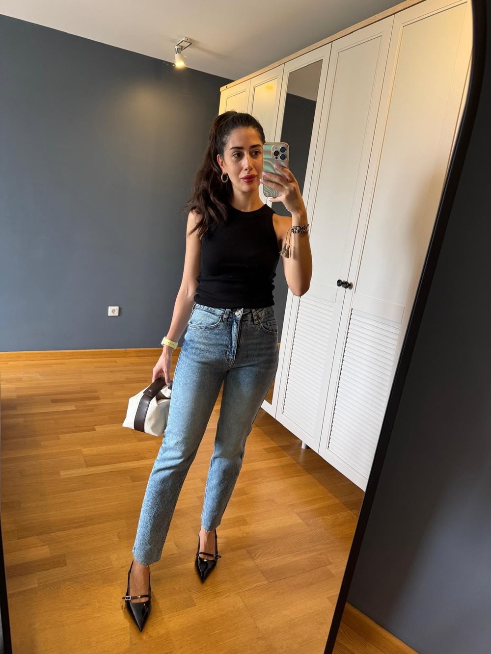 MAVİ MOM JEAN