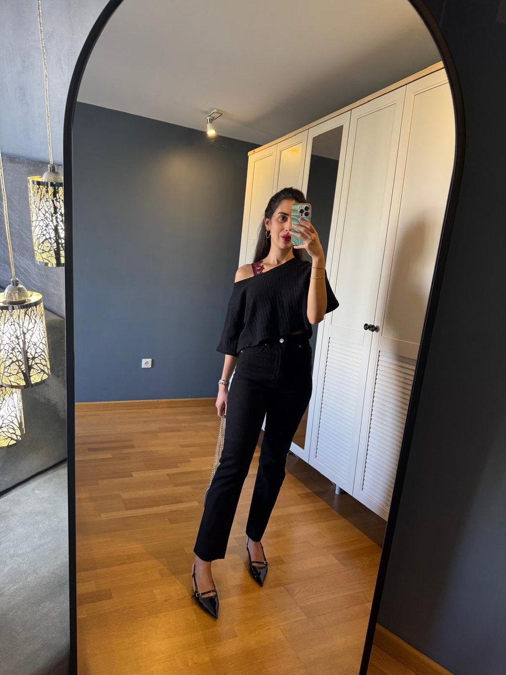 SİYAH MOM PREMIUM JEAN 