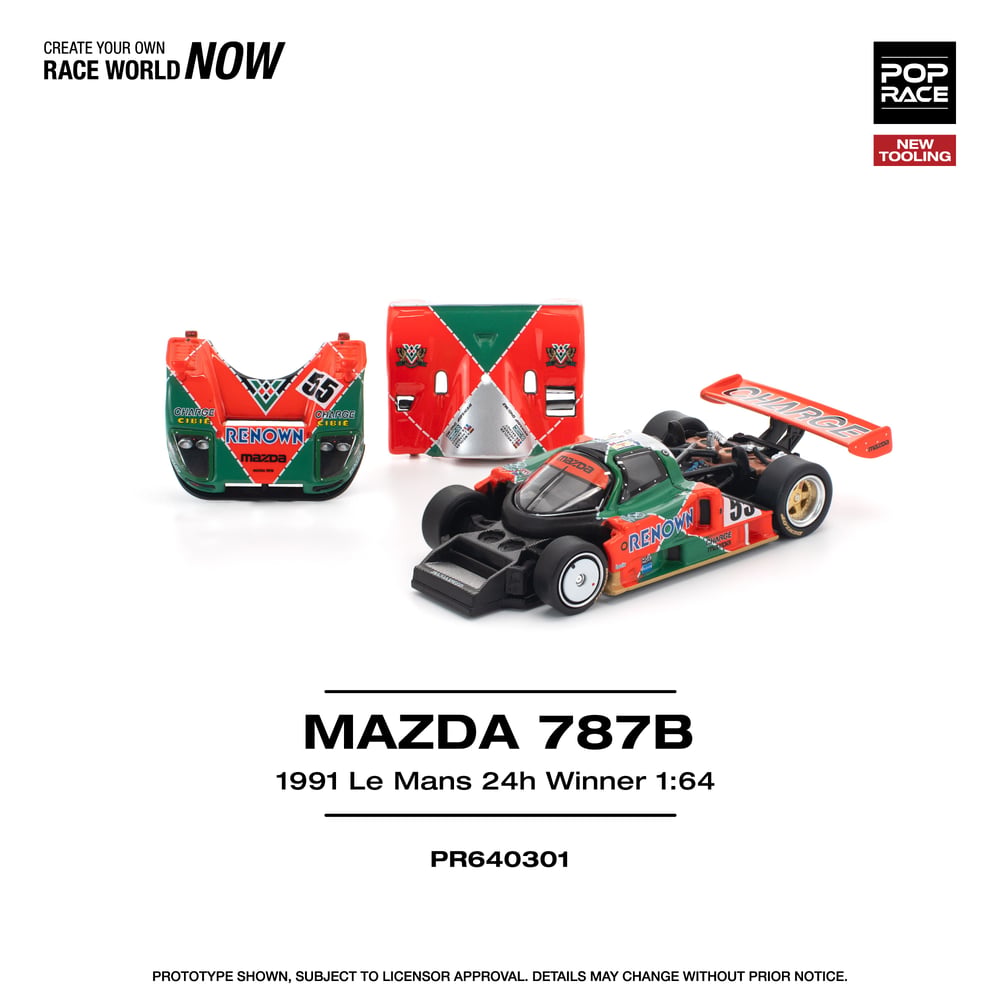 KZL-PR640301 MAZDA 787B LA MANS 1991 48