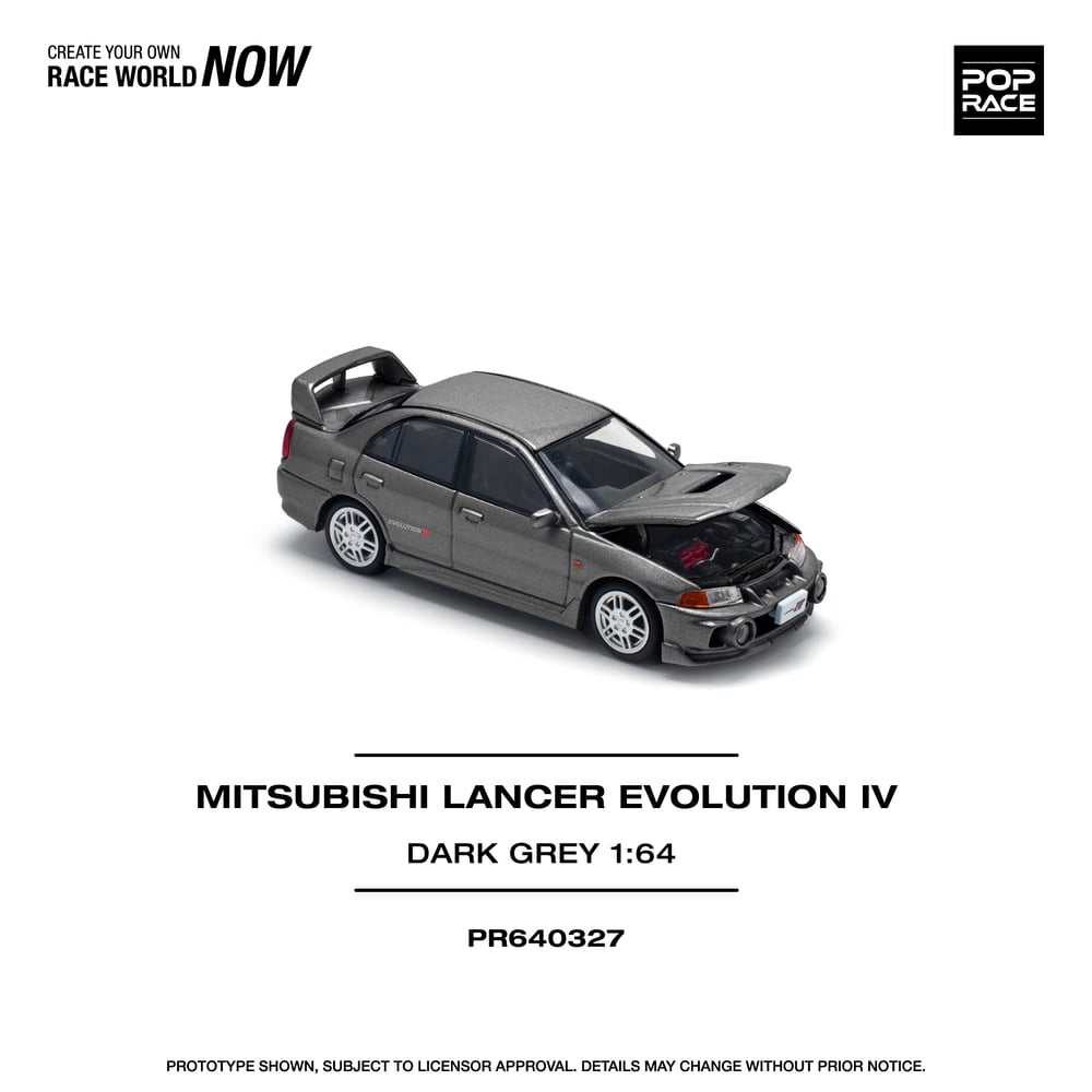 KZL-PR640327 MITSUBISHI LANCER EVOLUTION IV DARK GREY 48