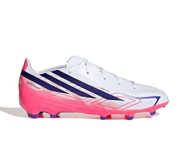 ADIDAS F50 HYPERFAST LEAGUE FG J Genç Çim Zemin Kramponu KK1397 Beyaz