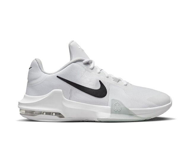 NIKE AIR MAX IMPACT 4 Unisex Basketbol Ayakkabısı DM1124-100 Beyaz