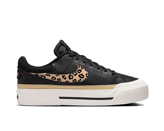 NIKE COURT LEGACY LIFT Kadın Günlük Ayakkabı HF9548-001 Siyah