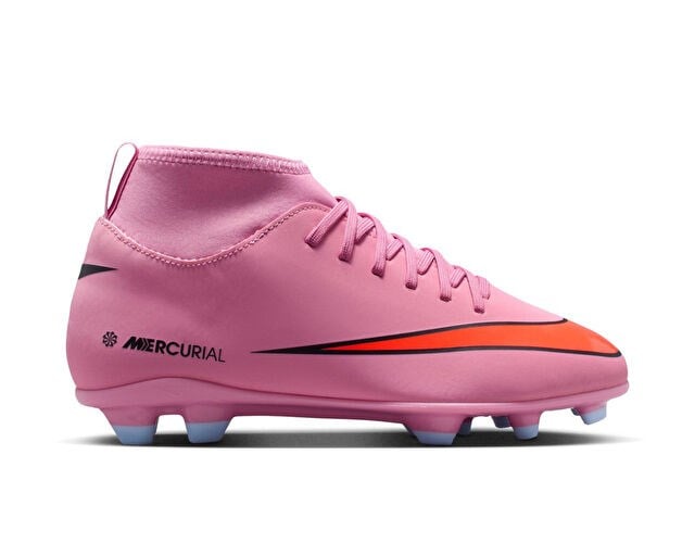 NIKE Jr. Mercurial Superfly 10 Club Fg/Mg Genç Çoklu Çim Zemin Kramponu FQ8318-600 Kırmızı