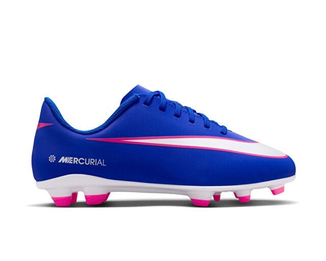 NIKE Jr. Mercurial Vapor 16 Club Fg/Mg Genç Çoklu Çim Zemin Kramponu FQ8286-446 Mavi