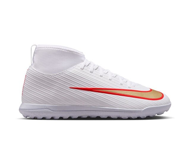 NIKE JR MERCURIAL SUPERFLY 11 CLUB TF Genç Halı Saha Ayakkabısı IO1554-100 Beyaz