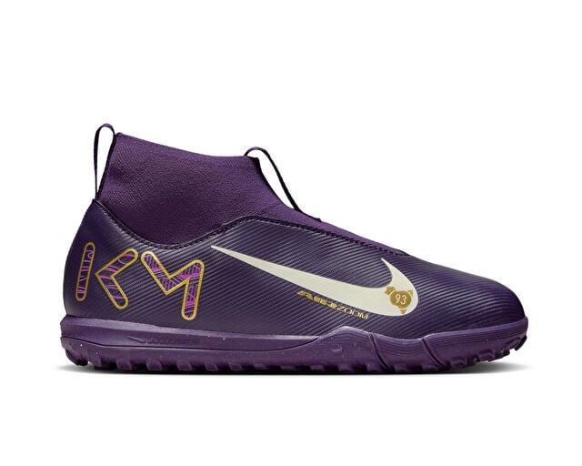NIKE MERCURIAL JR ZOOM SUPERFLY 10 ACAD KM TF Çocuk Halı Saha Ayakkabısı HF3420-500 Mor
