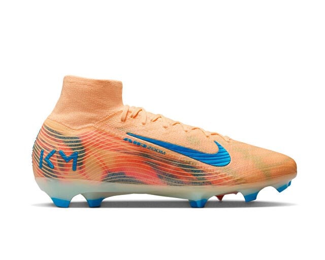 NIKE MERCURIAL SUPERFLY 10 ELITE KM FG Erkek Çim Zemin Kramponu FQ8692-801 Turuncu