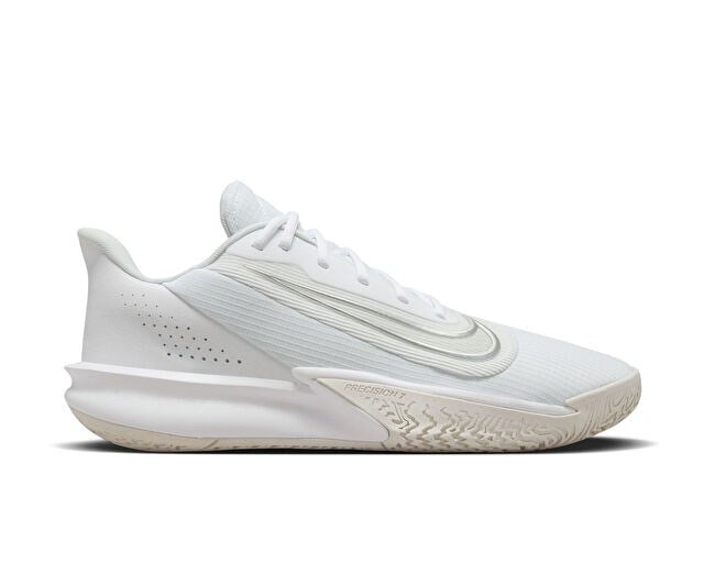 NIKE PRECISION VII Unisex Basketbol Ayakkabısı FN4322-100 Beyaz