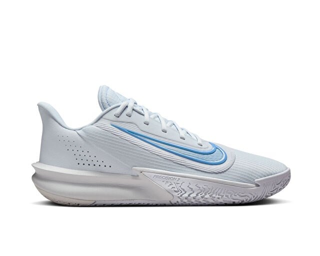 NIKE PRECISION VII Unisex Basketbol Ayakkabısı FN4322-004 Beyaz