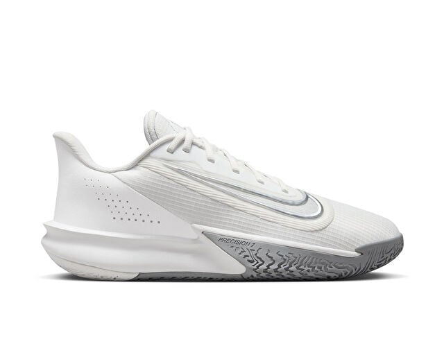 NIKE PRECISION VII Unisex Basketbol Ayakkabısı HJ9153-102 Beyaz