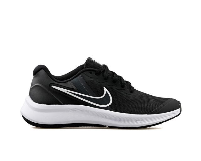 NIKE STAR RUNNER 3 (GS) Genç Günlük Ayakkabı DA2776-003 Siyah