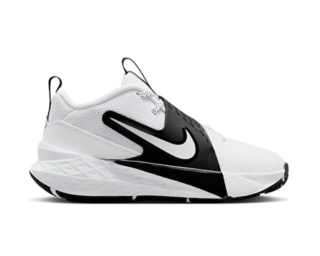 NIKE TEAM HUSTLE D 12 (GS) Genç Basketbol Ayakkabısı HF6279-101 Beyaz