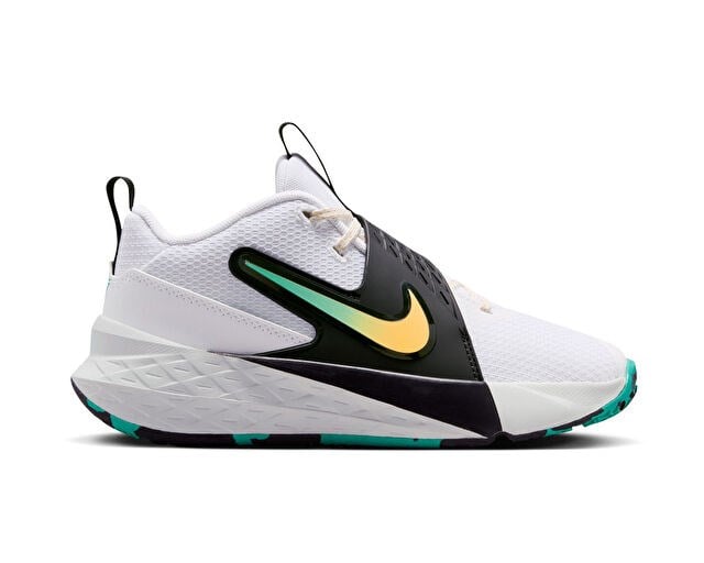 NIKE TEAM HUSTLE D 12 (GS) Genç Basketbol Ayakkabısı HF6279-105 Beyaz