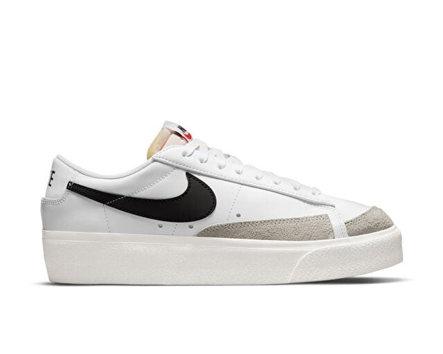 NIKE W BLAZER LOW PLATFORM Unisex Günlük Ayakkabı DJ0292-101 Beyaz