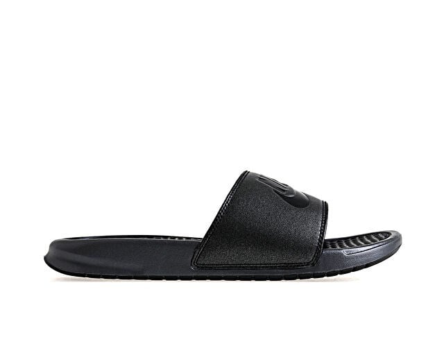 NIKE WMNS BENASSI JDI METALLIC QS Kadın Terlik AA4149-001 Siyah