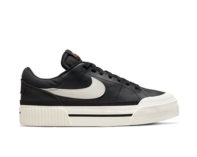 NIKE WMNS COURT LEGACY LIFT Unisex Günlük Ayakkabı DM7590-001 Siyah