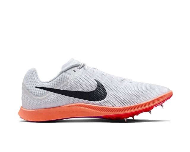 NIKE ZOOM RIVAL DISTANCE Erkek Atletizm Çivili Koşu Ayakkabısı FZ9653-101 Beyaz