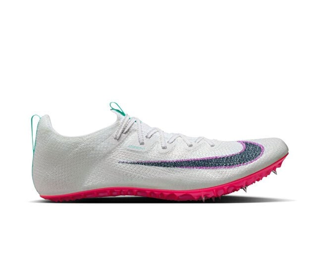 NIKE ZOOM SUPERFLY ELITE 2 FK Unisex Atletizm Çivili Koşu Ayakkabısı FZ9662-101 Beyaz