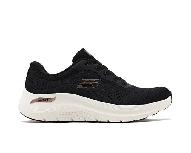 SKECHERS ARCH FIT 2.0 BIG LEAGUE Kadın Günlük Ayakkabı 150051TK-BKRG Siyah