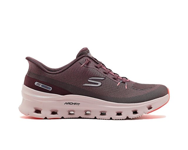 SKECHERS ARCH FIT GLIDE-STEP PRO Kadın Günlük Ayakkabı 150730-PLUM Kırmızı