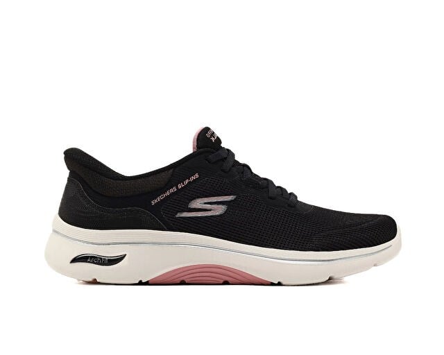 SKECHERS GO WALK ARCH FIT 2.0 Kadın Günlük Ayakkabı 125331-BKPK Siyah