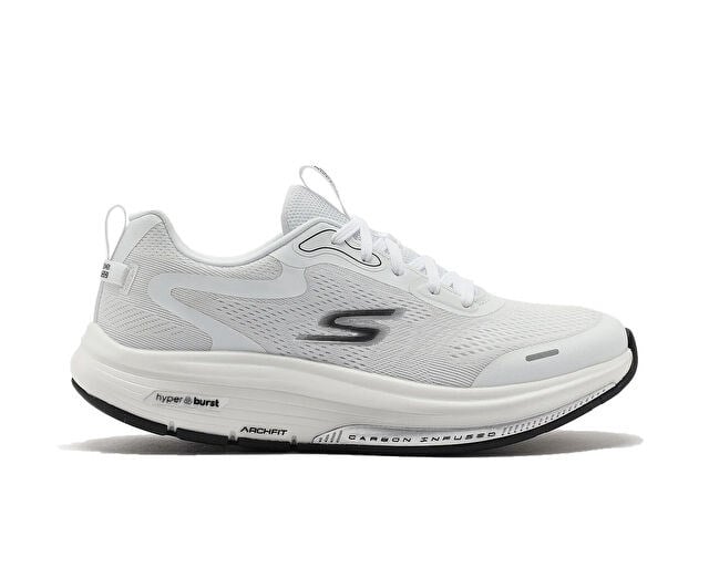 SKECHERS GO WALK WORKOUT WALKER Kadın Koşu Ayakkabısı 124943-WBK Beyaz