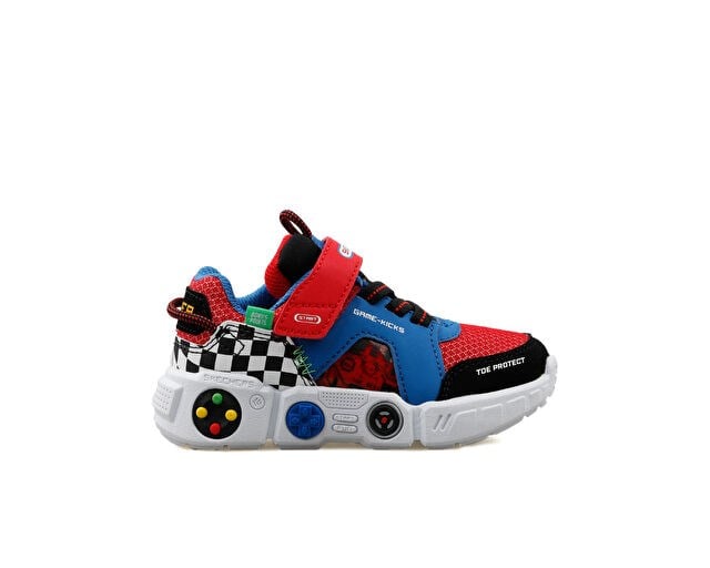 SKECHERS LIL GAMETRONIX Bebek Günlük Ayakkabı 402262N-BLMT Çok Renkli