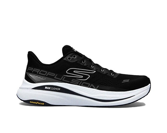 SKECHERS MAX CUSHIONING PROPULSION Erkek Koşu Ayakkabısı 220509-BKW Siyah