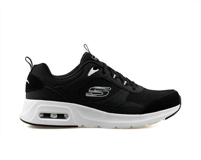 SKECHERS SKECH AIR COURT Erkek Günlük Ayakkabı 232646-BKW Siyah