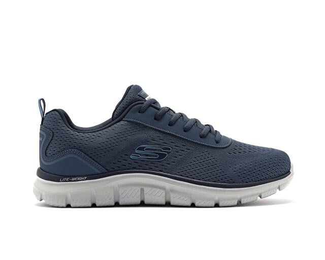 SKECHERS TRACK-LESHUR Erkek Günlük Ayakkabı 232758TK-BLU Mavi