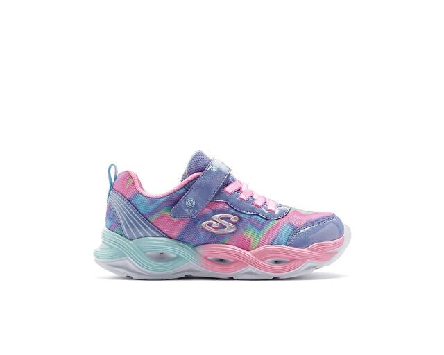 SKECHERS TWISTY GLOW Bebek Günlük Işıklı Ayakkabı 303716N-PWMT Çok Renkli