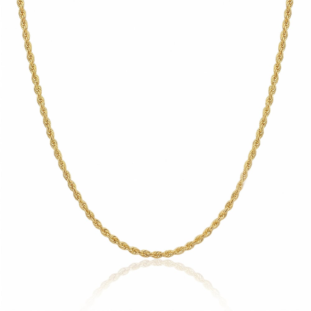 14 Ayar Altın Halat Burma Zincir | 60 cm | 5,49 Gr