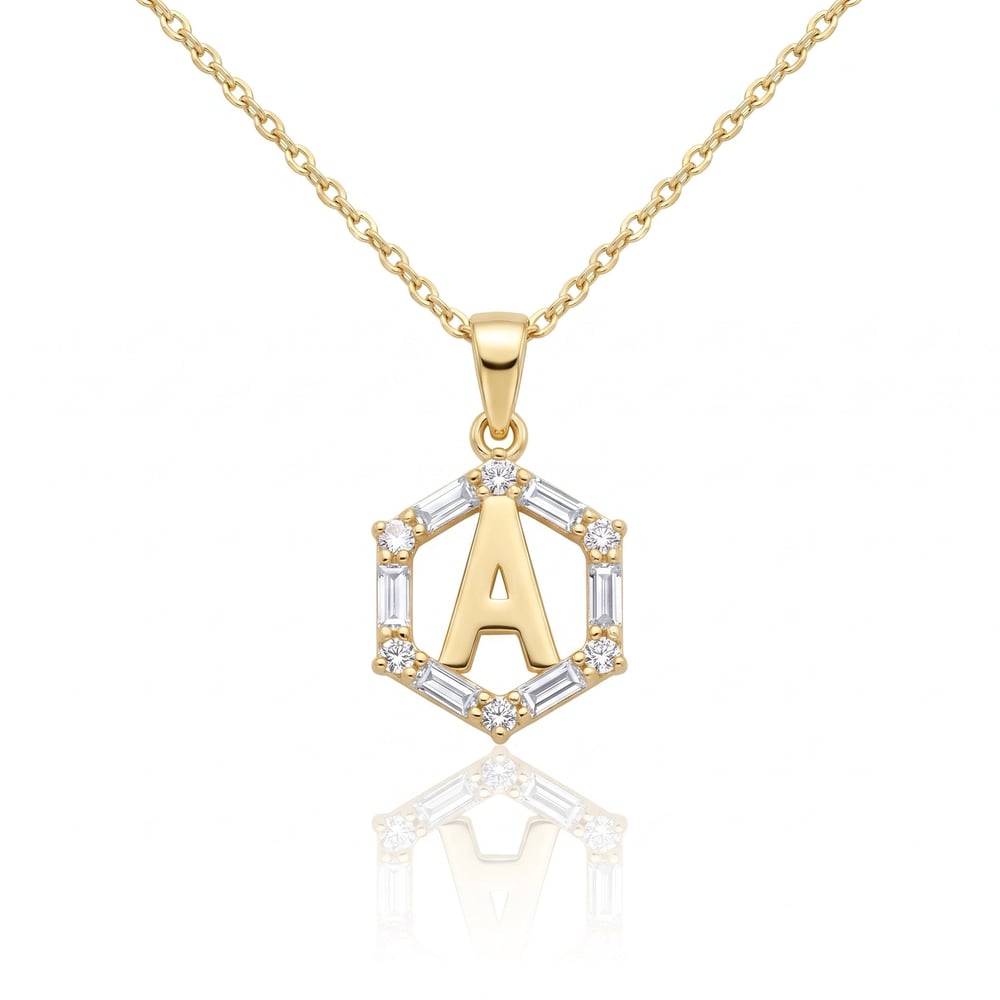 14K Altın Harfli Kolyeler | 1,99 Gr