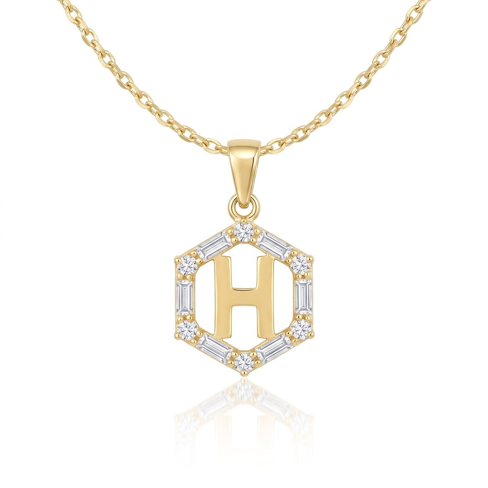 14K Altın Harfli Kolyeler | 2,04 Gr