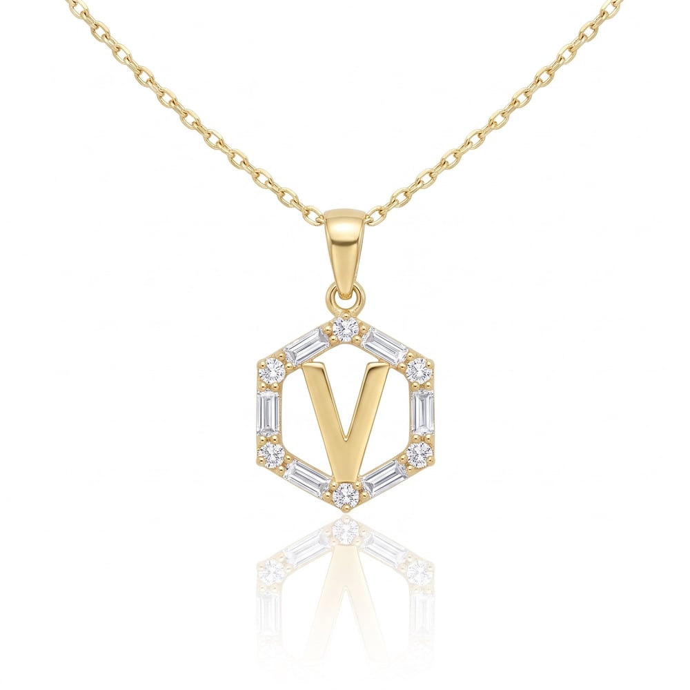 14K Altın Harfli Kolyeler | 2,12 Gr