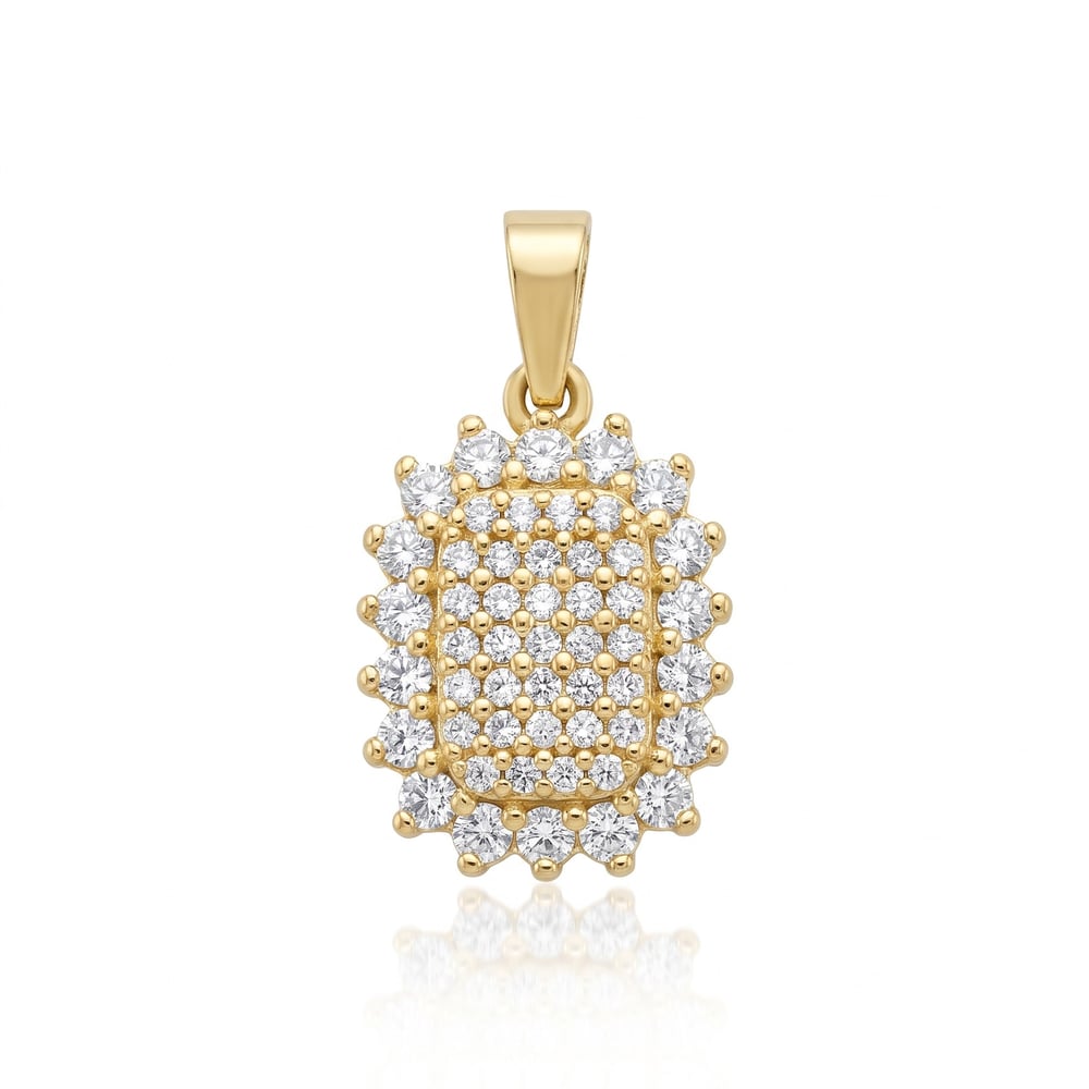 14K Altın Tasarım Kolye Ucu | 1,58 Gr