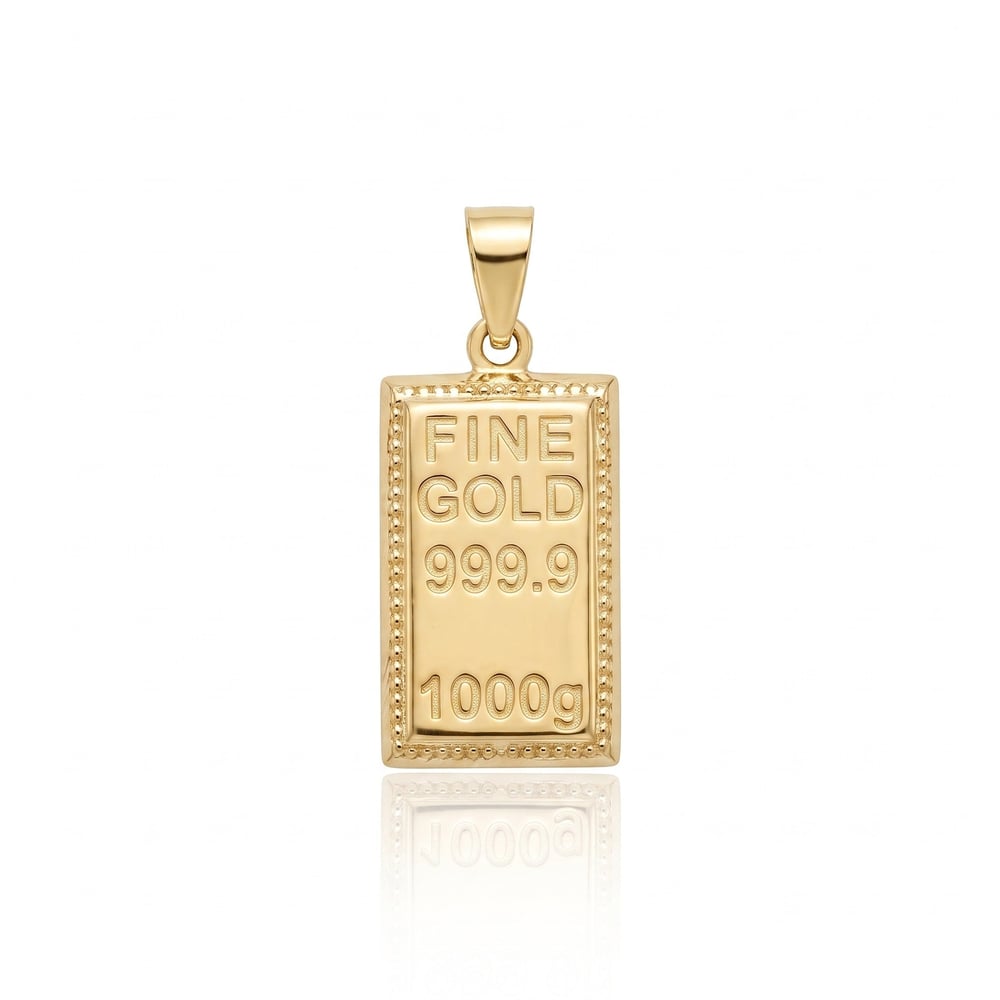 14K Altın Tasarım Kolye Ucu | 2,05 Gr