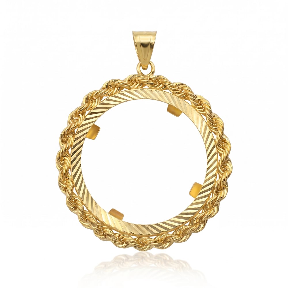 14K Altın Tasarım Kolye Ucu | 2,65 Gr