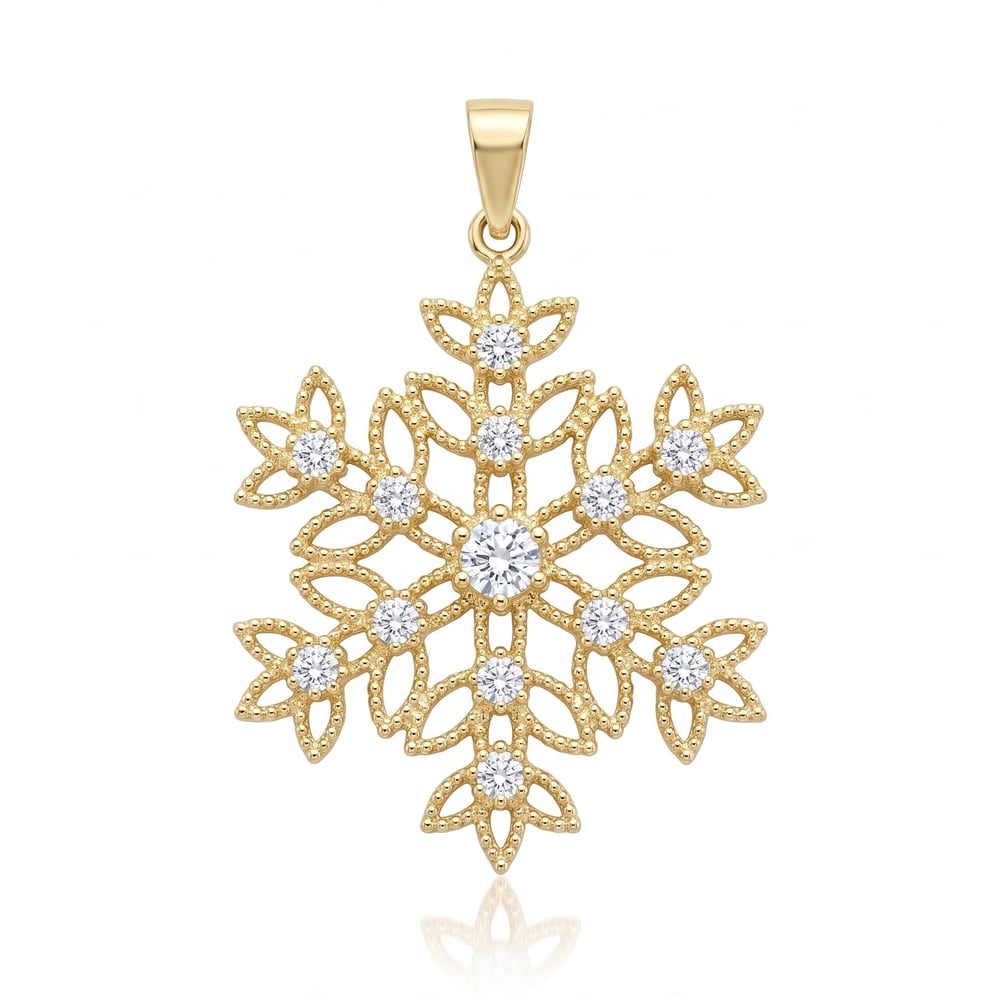 14K Altın Tasarım Kolye Ucu | 2,92 Gr