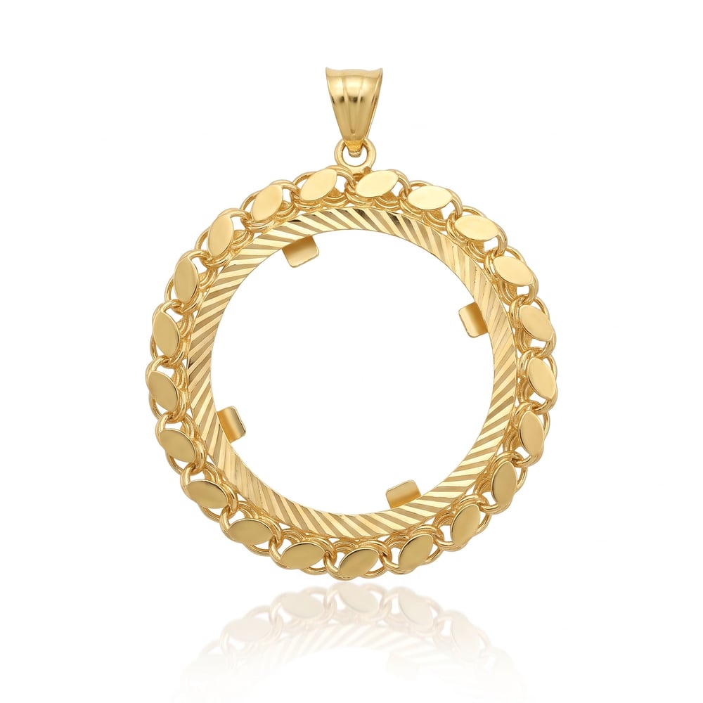 14K Altın Tasarım Kolye Ucu | 3,23 Gr