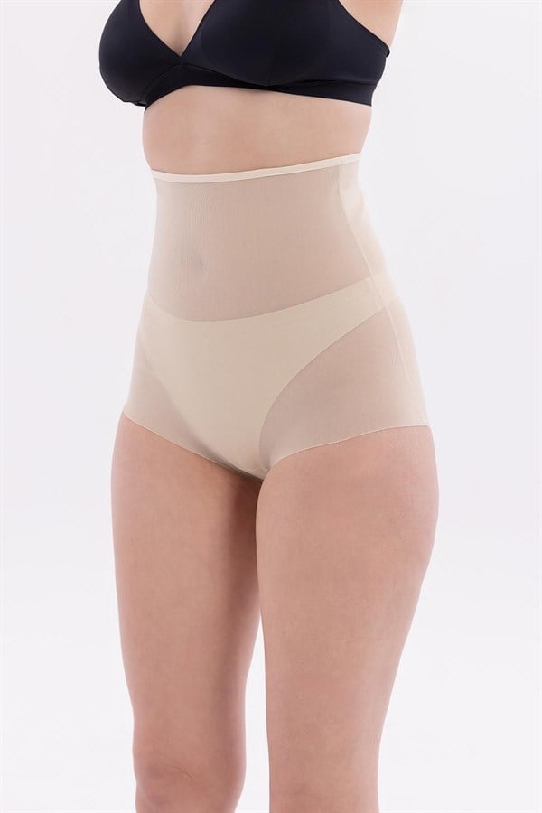 Ten MI EMAY 2706 Lazer Tül Toparlayıcı Slip Hayalet Korse