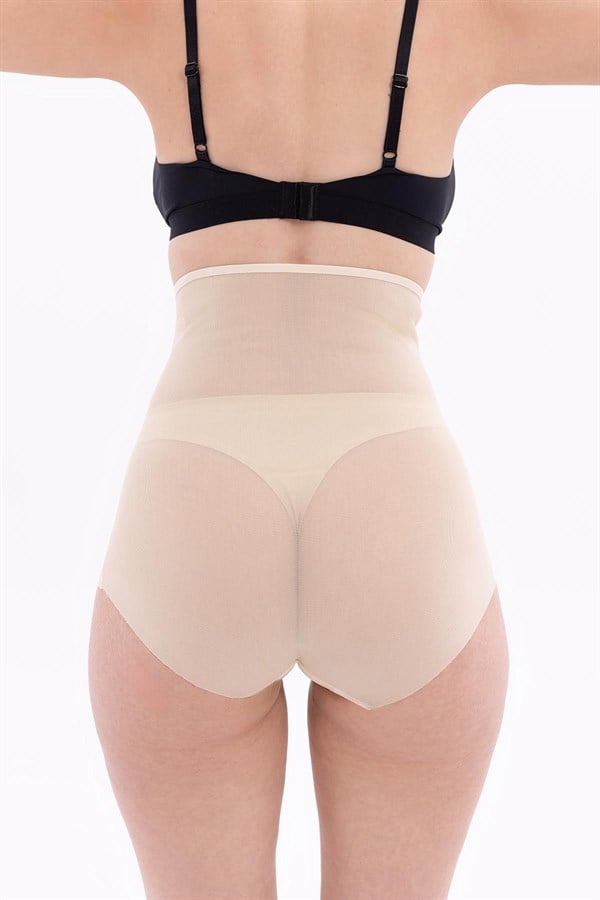 Ten MI EMAY 2706 Lazer Tül Toparlayıcı Slip Hayalet Korse