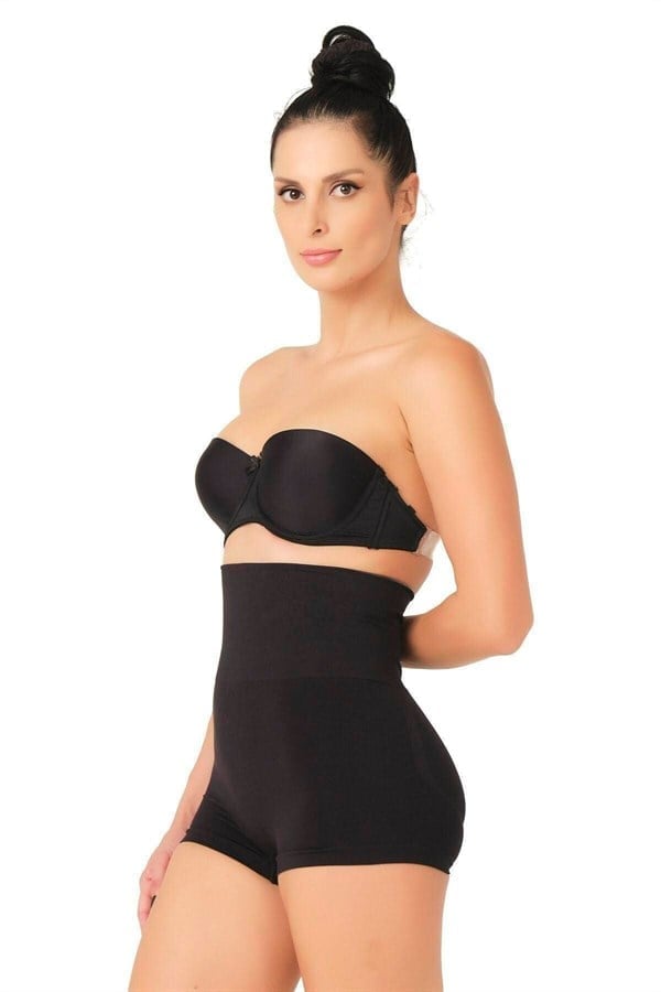 Siyah Pantolon Double Korse