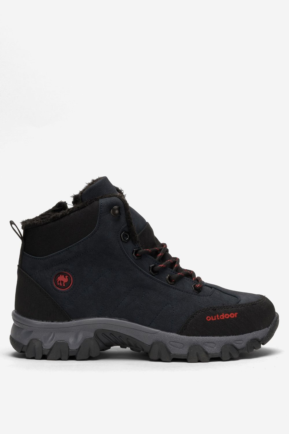 Unisex Soğuk Geçirmez Uzun Outdoor Trekking Bot LACİVERT