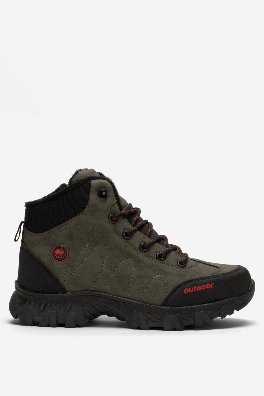 Unisex Soğuk Geçirmez Uzun Outdoor Trekking Bot HAKİ