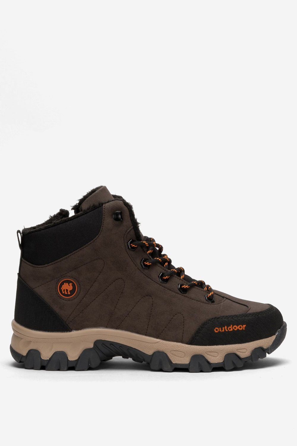 Unisex Soğuk Geçirmez Uzun Outdoor Trekking Bot KAHVERENGİ