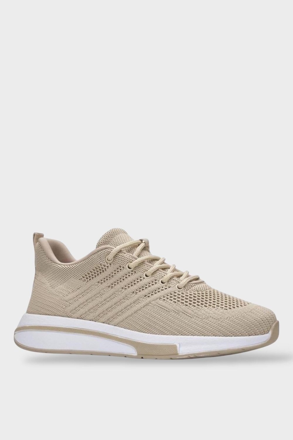 Unisex Yazlık Triko Spor Ayakkabı BEJ