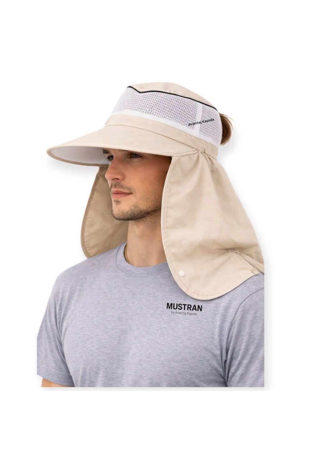 Güneş Korumalı Ense Korumalı Geniş Siperli Güneş Şapkası Unisex Tarla Bahçe İnşaat Outdoor Kamp Balıkçılık Ense