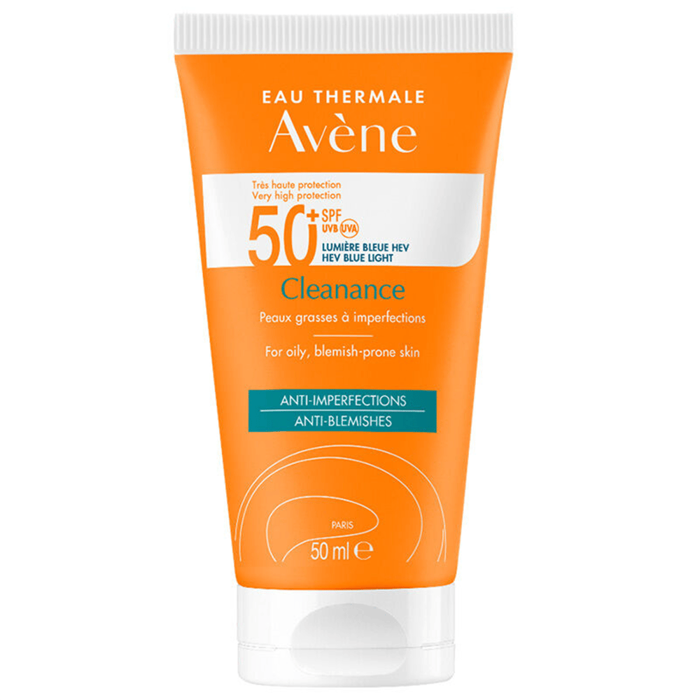 Avene Solaire Cleanance Yağlı Ciltler için Güneş Koruyucu SPF50+ 50 ml